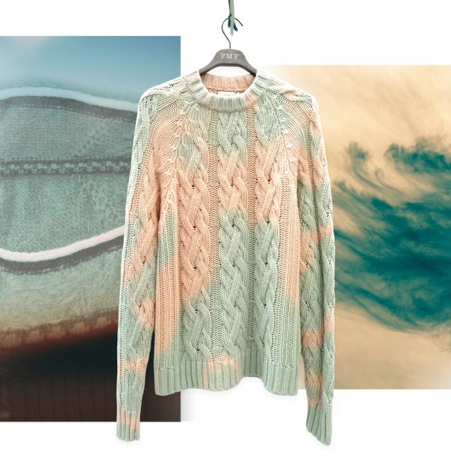 creative-process-in-knitwear-3 creative process in knitwear moodboard with garment