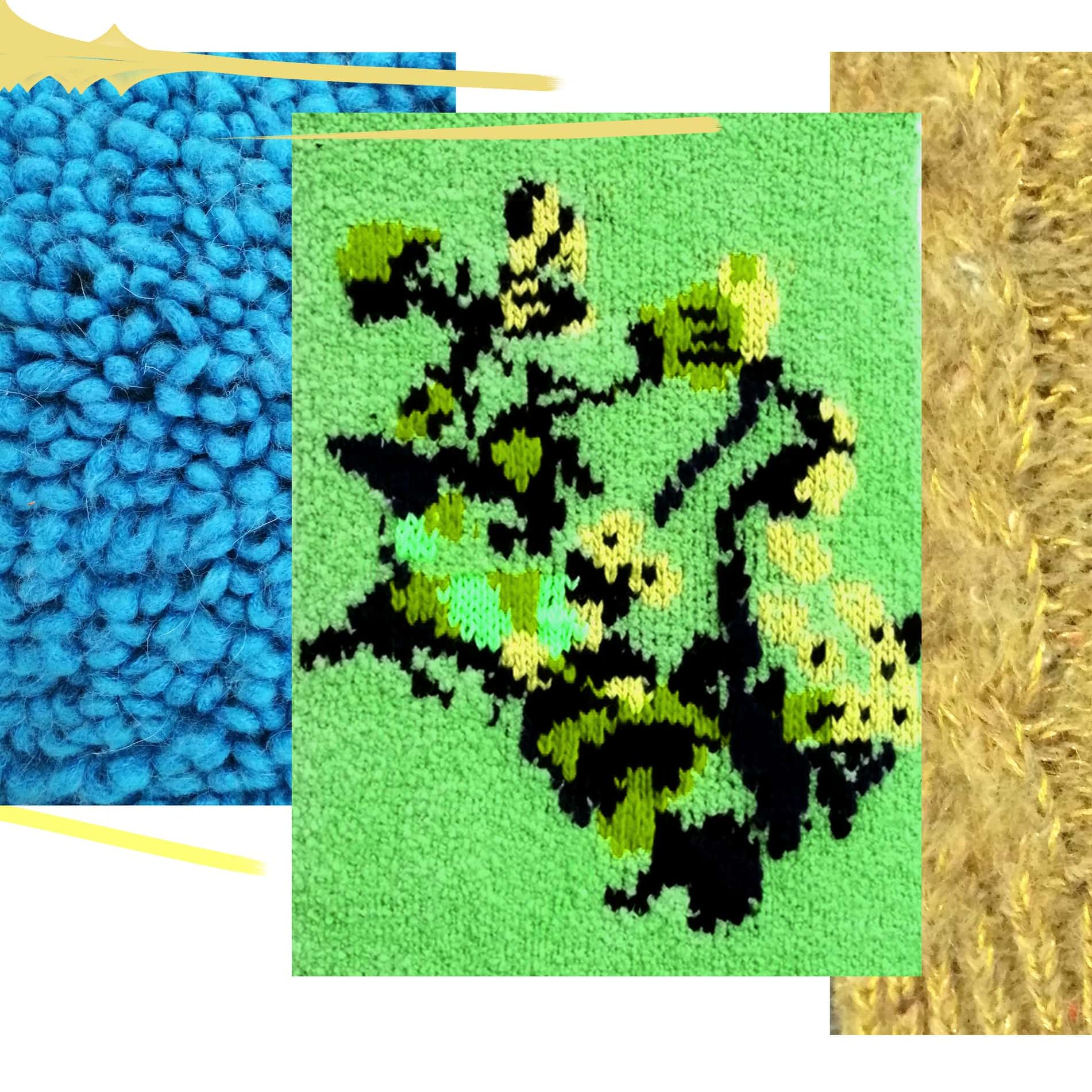 processo creativo nella maglieria moodboard 2