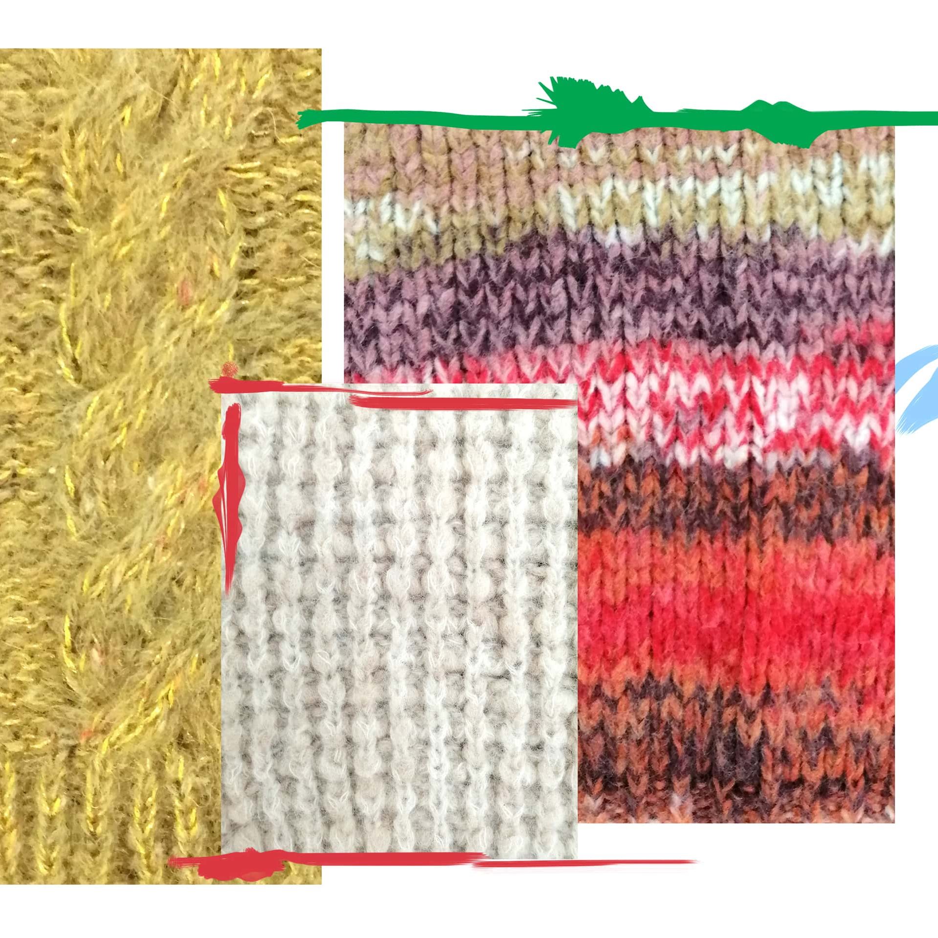 processo creativo nella maglieria moodboard 3