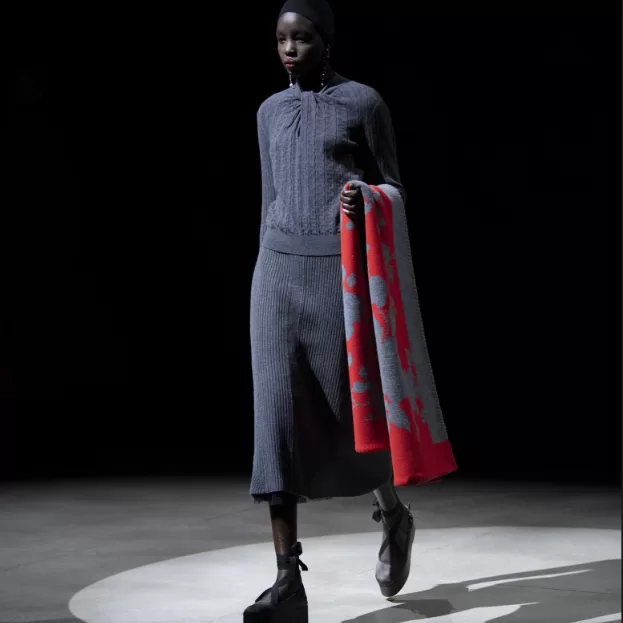 abiti total look maglia