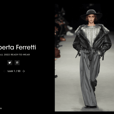 milano fashion week 2022 Alberta Ferretti