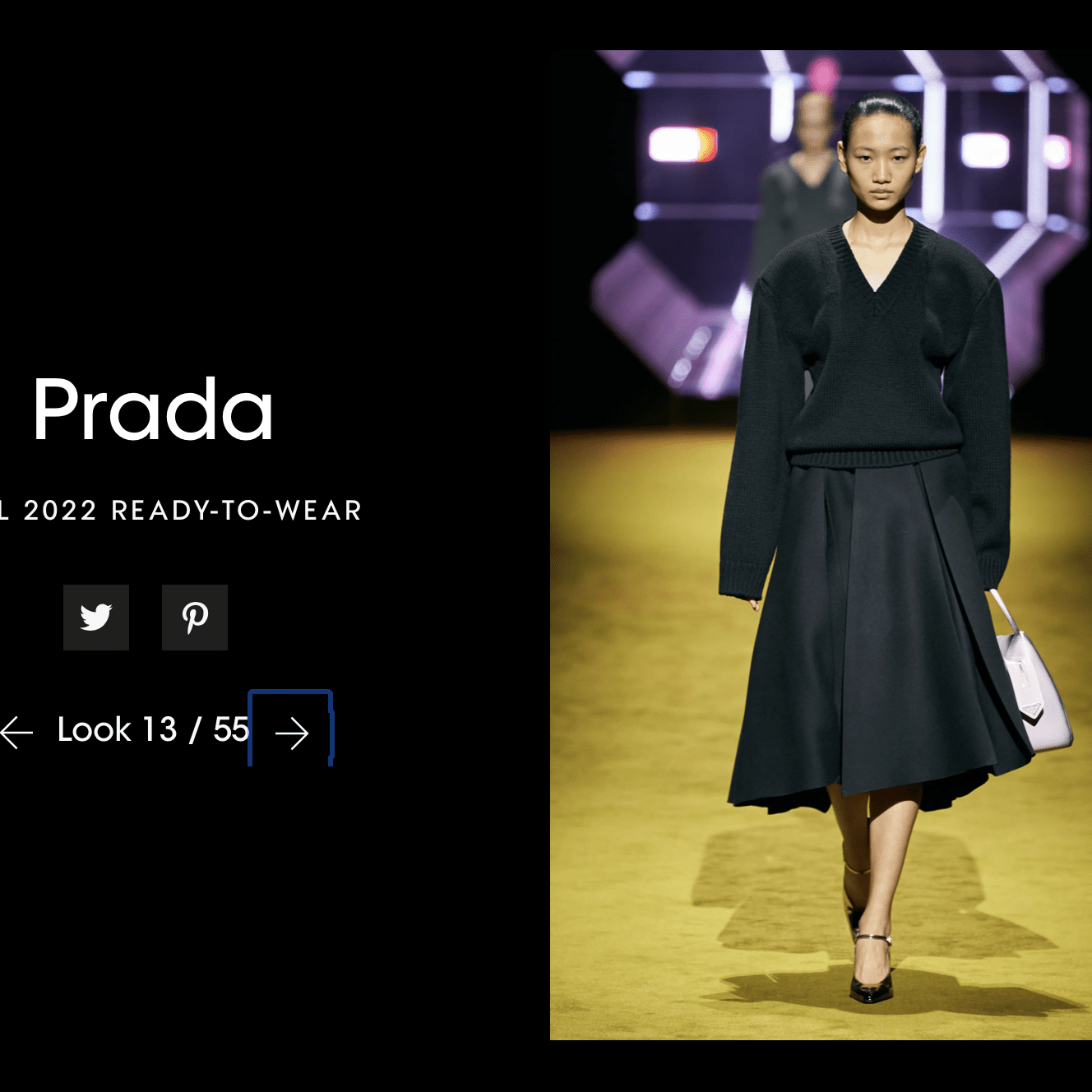 milano fashion week 2022 Prada